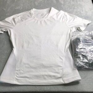 Tommie Copper Back Support Tee & Adjustble Back Support Leggings Size XL New